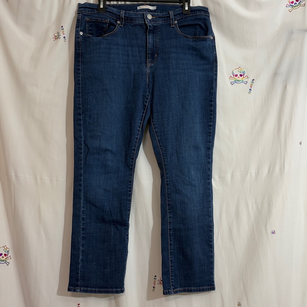 Women’s LEVIS Classic Straight Leg Jeans sz 14
